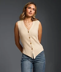 Refined Edit - Ribbed Hanky Vest