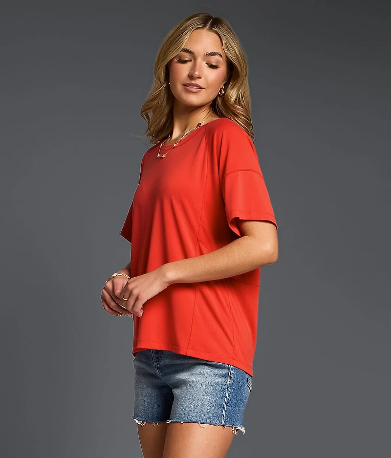 Tonal Stitched T-Shirt