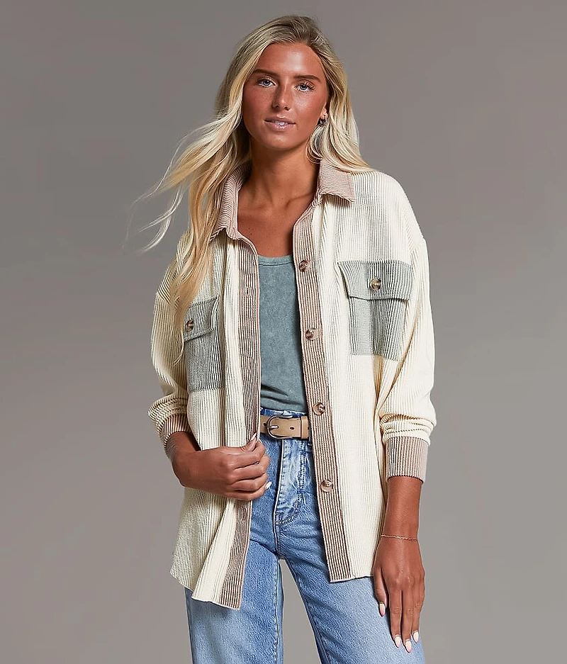 Color Block Shirt