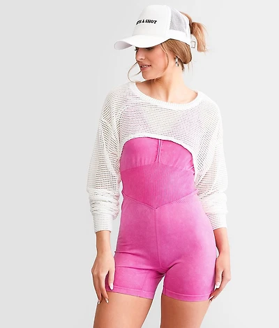 Contoured Stretch Romper