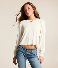 Contrast Stitch Top