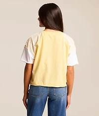 Striped Color Block T-Shirt