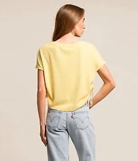 Cinch Tie Cropped Top