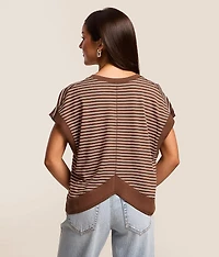 Striped Dolman Top