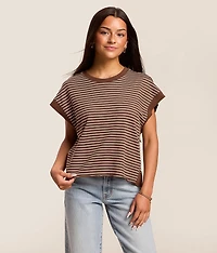 Striped Dolman Top