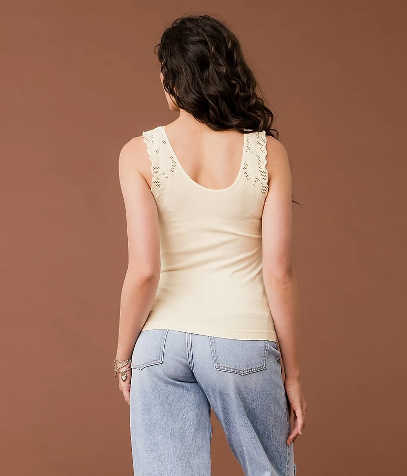 Laser Cut Two Way Tank Top