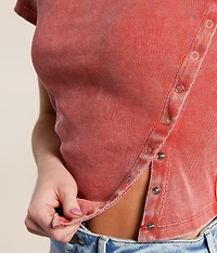Washed Asymmetrical Top