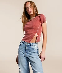 Washed Asymmetrical Top