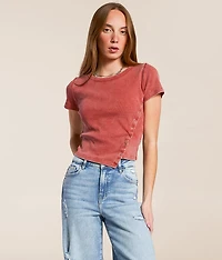 Washed Asymmetrical Top