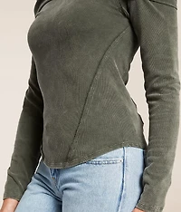 Off The Shoulder Washed Top
