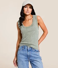 Washed Tank Top