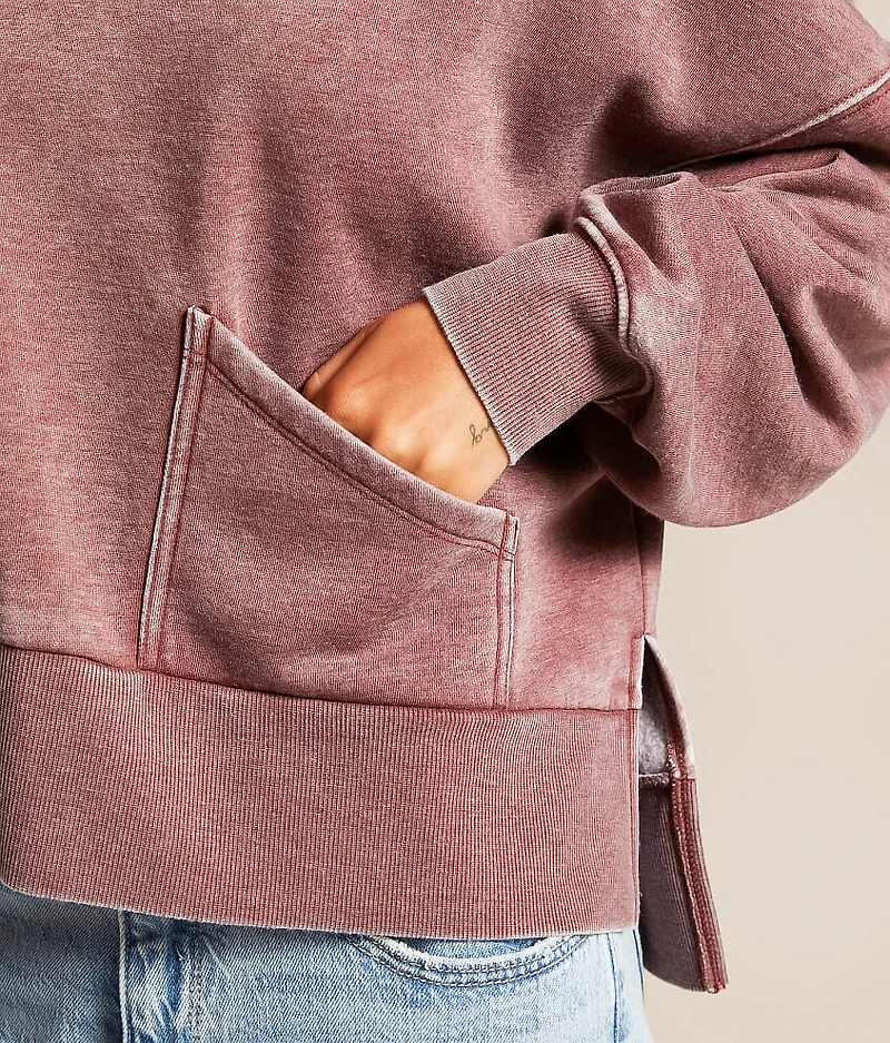 Burnout Hooded Sweatshirt