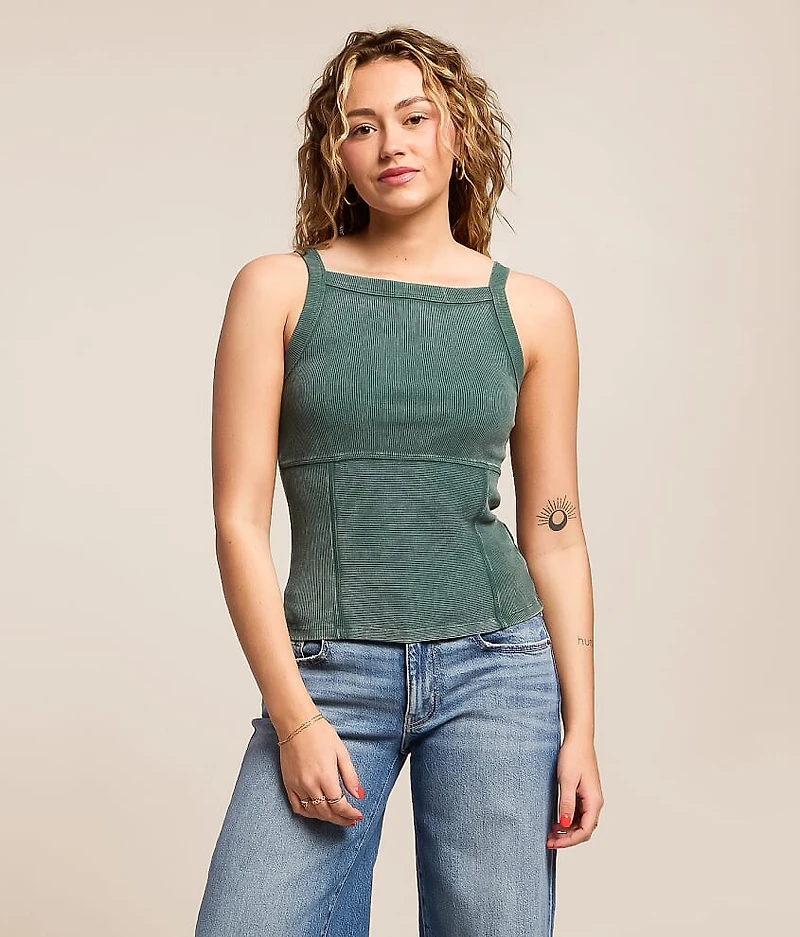 Washed Tank Top