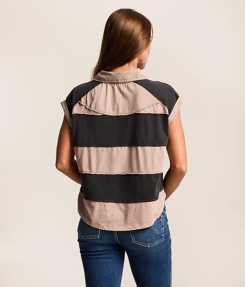 Striped Polo