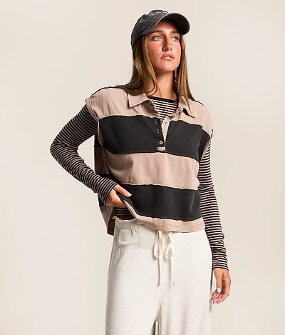 Striped Polo