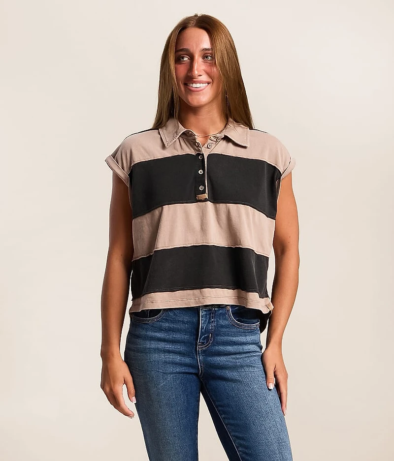 Striped Polo
