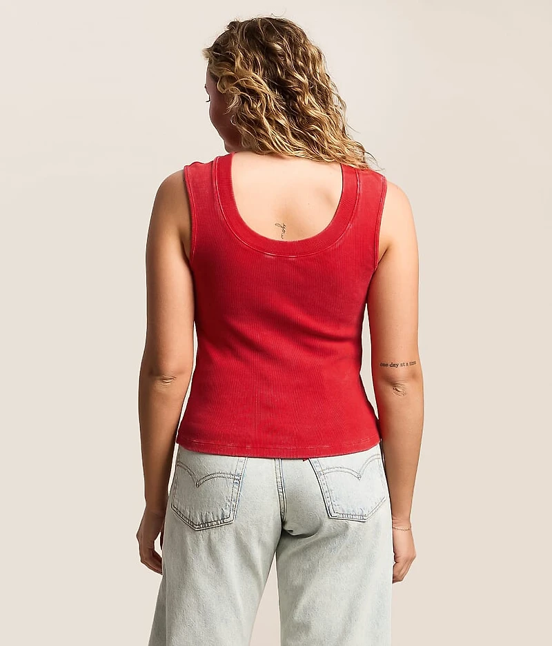 Washed Two Way Tank Top