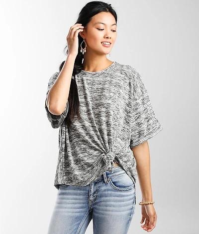 Striped Dolman Top