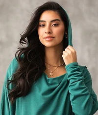 Tulip Hem Hoodie