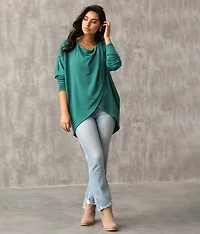 Tulip Hem Hoodie