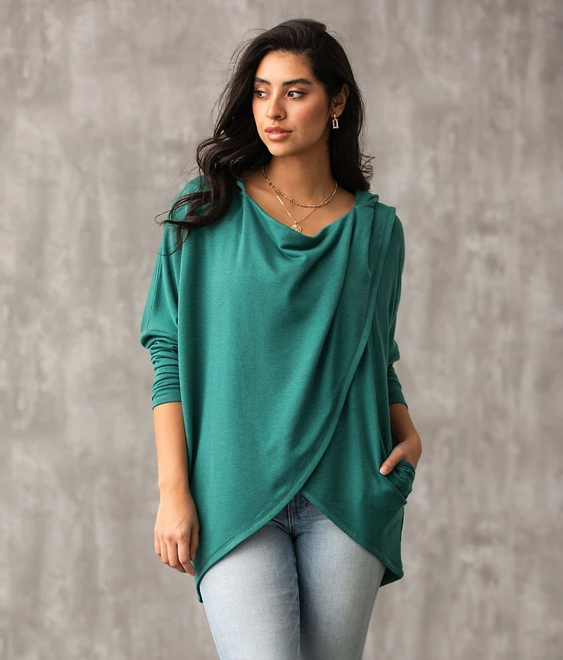 Tulip Hem Hoodie