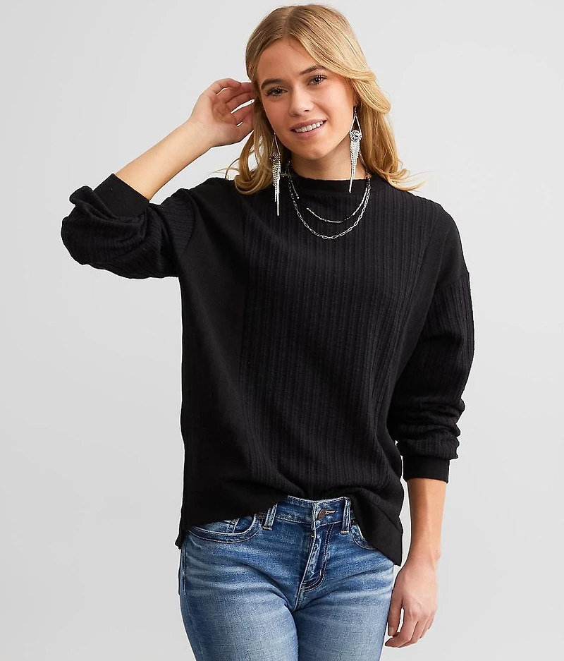 Ribbed Knit Top
