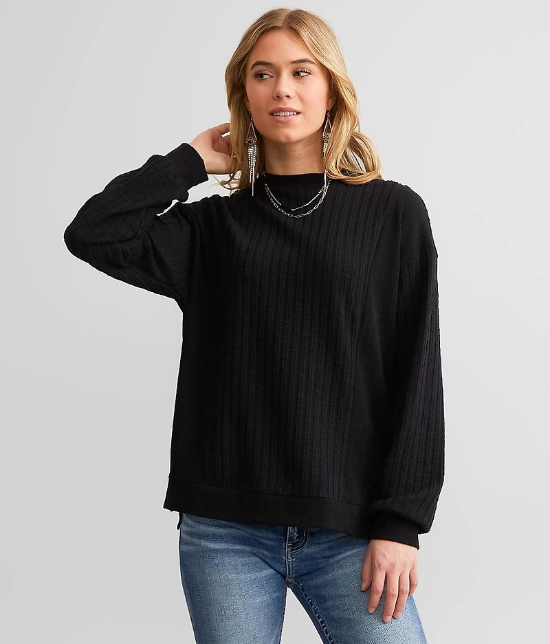 Ribbed Knit Top