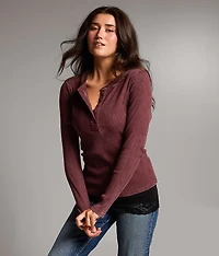 Washed Henley
