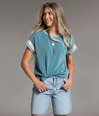 Textured Knit Top