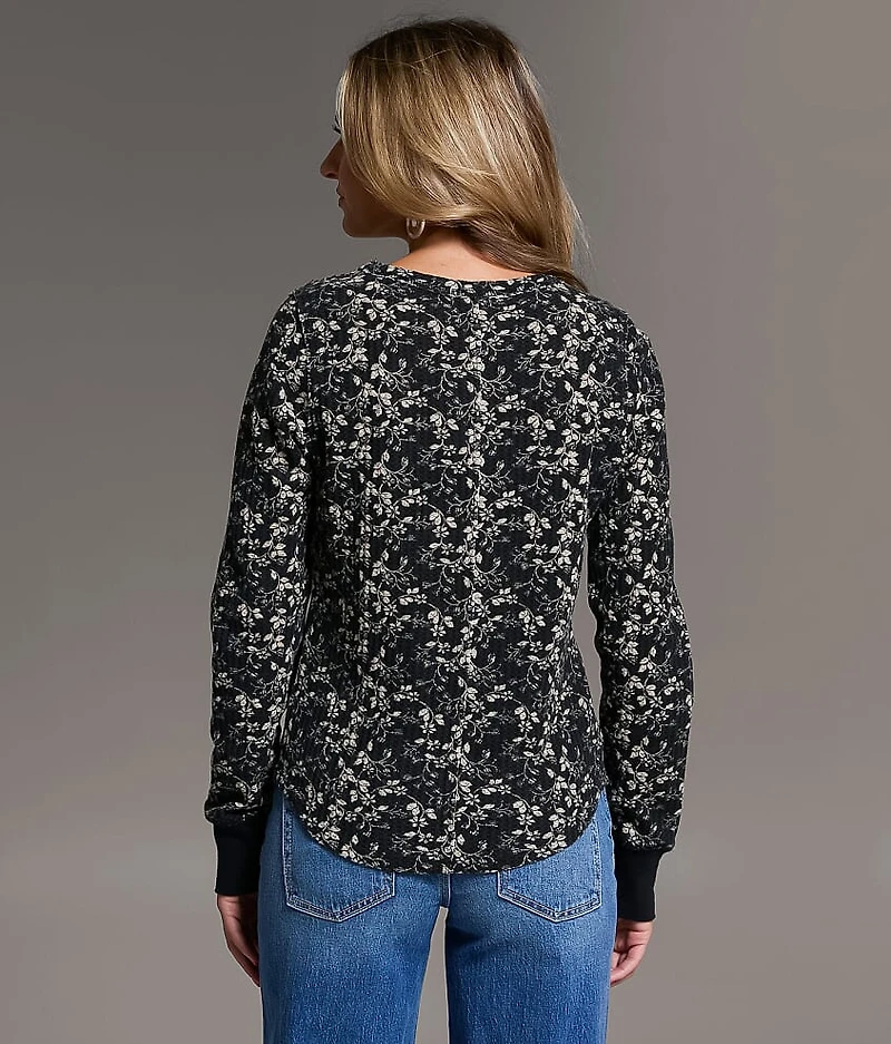 Floral Thermal Top