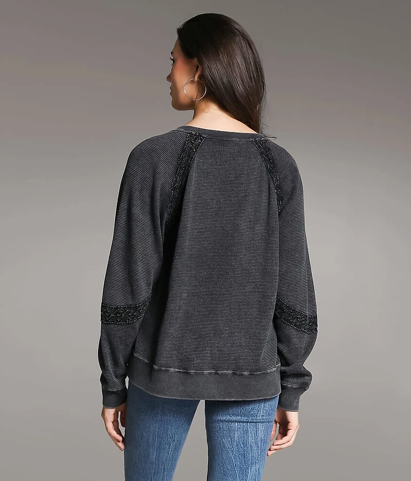 Washed Crochet Thermal