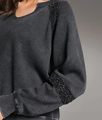 Washed Crochet Thermal