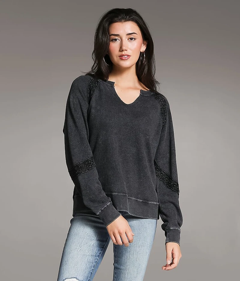 Washed Crochet Thermal