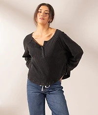 Boundless Edit - Washed Thermal Henley