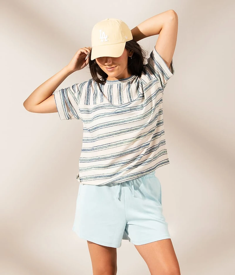 Boundless Edit - Textured Stripe T-Shirt