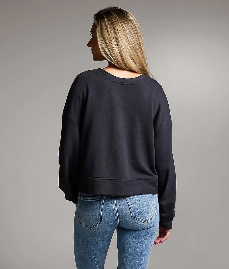 Two Way Washed Cardigan