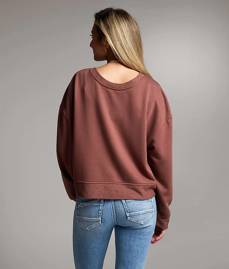 Two Way Washed Cardigan