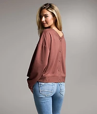 Two Way Washed Cardigan