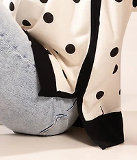 Boundless Edit - Polka Dot Oversized Pullover