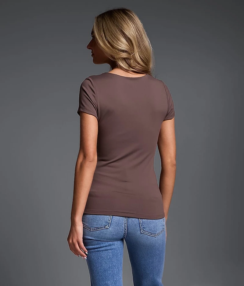 Shaping & Smoothing Square Neck Top
