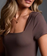 Shaping & Smoothing Square Neck Top