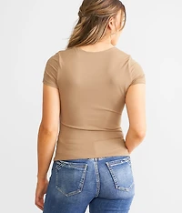 Shaping & Smoothing Square Neck Top