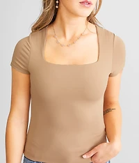 Shaping & Smoothing Square Neck Top
