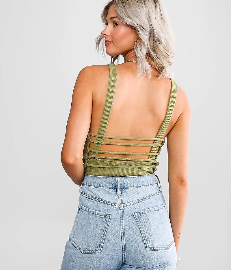 Ribbed Knit Bodysuit