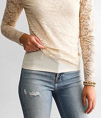 Floral Lace Top