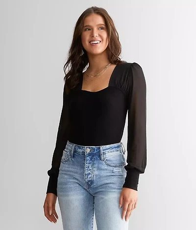 Sweetheart Fitted Top