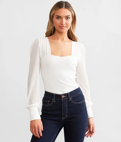 Sweetheart Fitted Top