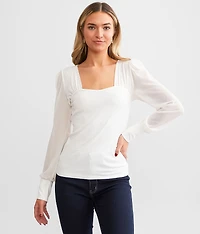 Sweetheart Fitted Top
