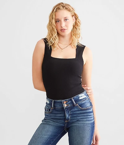 BKE core Square Neck Bodysuit