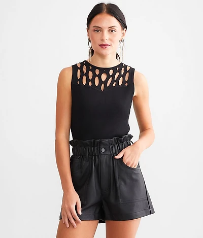 Cut-Out Tank Top